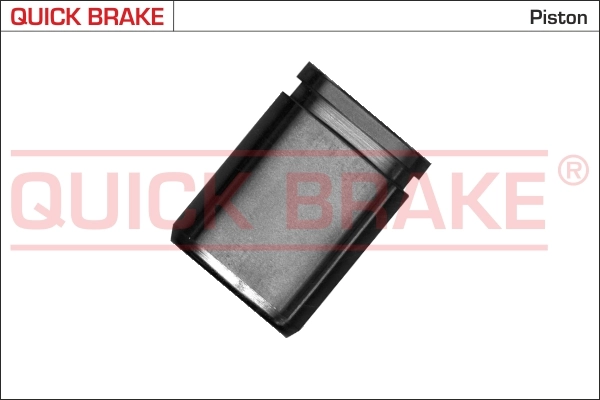 Piston, brake caliper